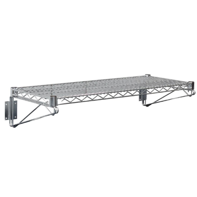 Prateleira de parede metálica L 1220 x P 360mm - Vogue Prateleira de parede metálica L 1220 x P 360mm - Vogue