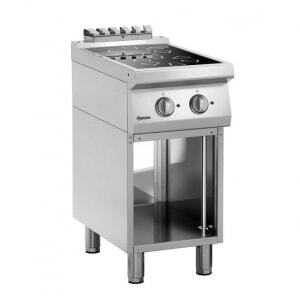 Forno de 2 zonas de indução com base Série 700