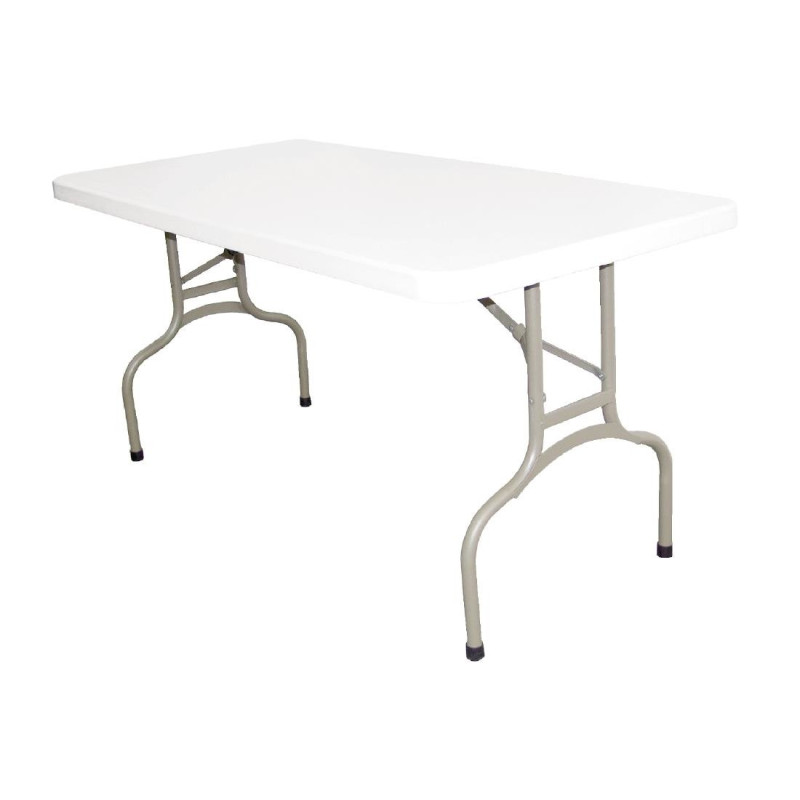 Mesa retangular dobrável - 1520mm - Bolero - Fourniresto Mesa retangular dobrável - 1520mm - Bolero - Fourniresto