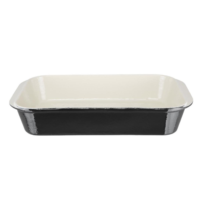 Tabuleiro de assar em ferro fundido preto 405 x 250mm - Vogue - Fourniresto Tabuleiro de assar em ferro fundido preto 405 x 250mm - Vogue - Fourniresto