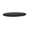 Tampo de mesa redondo Classic Line em antracite - Ø 800mm - Topalit