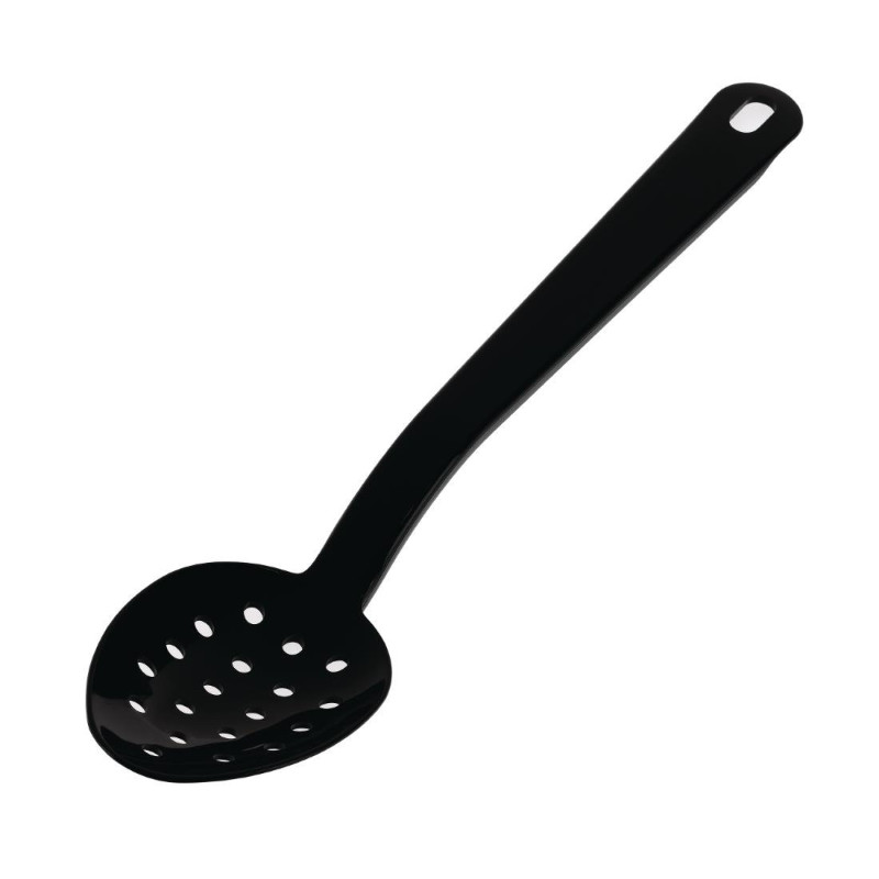Colher de serviço perfurada preta 270 mm - Matfer - Fourniresto Colher de serviço perfurada preta 270 mm - Matfer - Fourniresto