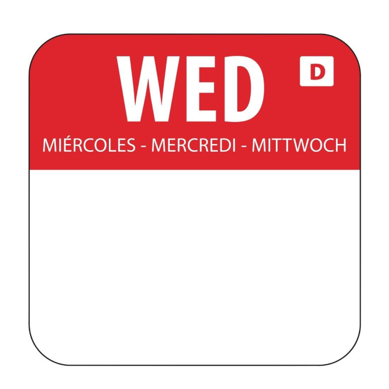 Soluble Food Labels "Wednesday" - Vogue Soluble Food Labels "Wednesday" - Vogue