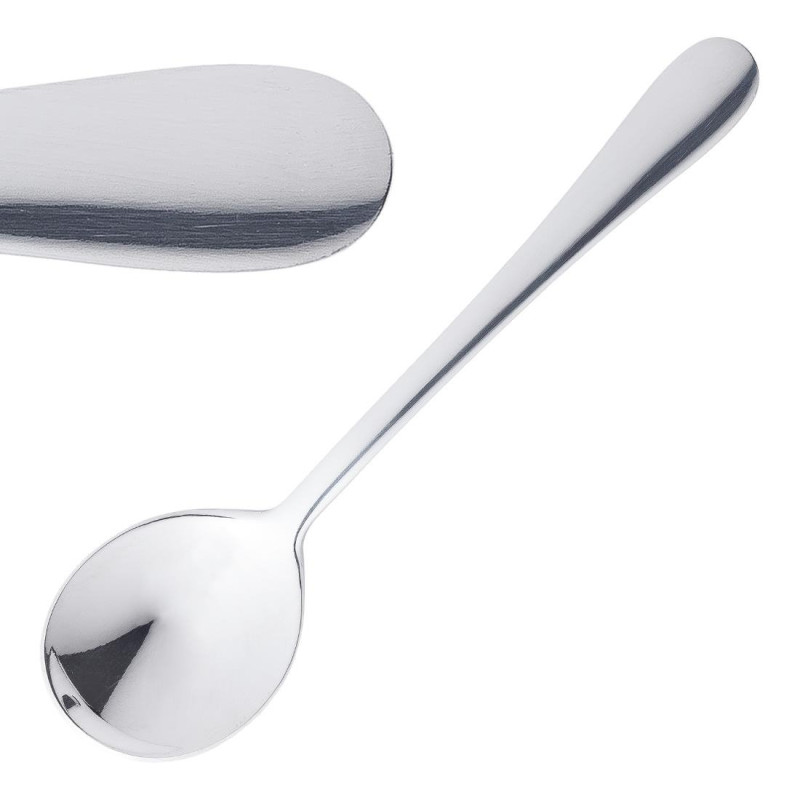 Colher de sopa redonda Buckingham - Conjunto de 12 - Olympia - Fourniresto Colher de sopa redonda Buckingham - Conjunto de 12 - Olympia - Fourniresto