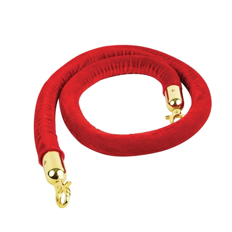 Fita de boas-vindas vermelha 1m50 - Bolero - Fourniresto Fita de boas-vindas vermelha 1m50 - Bolero - Fourniresto