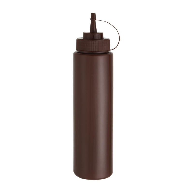 Distributeur de sauce 1L marron - Vogue - Fourniresto Distributeur de sauce 1L marron - Vogue - Fourniresto