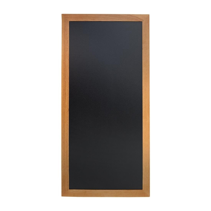 Painel de parede longo em acabamento de teca 1200 x 560mm - Securit - Fourniresto Painel de parede longo em acabamento de teca 1200 x 560mm - Securit - Fourniresto
