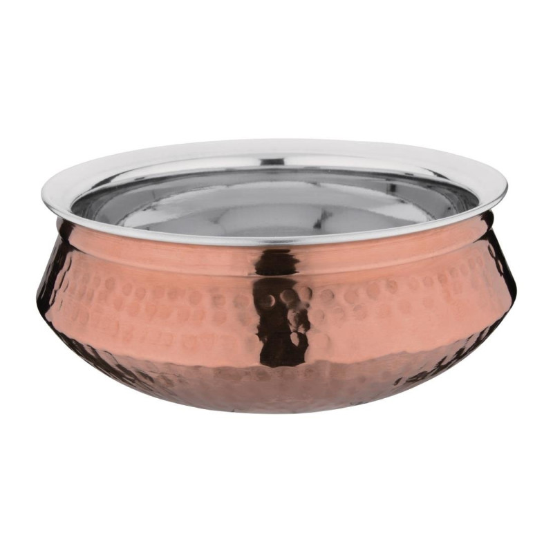Prato de Cobre Handi Ø 200 mm Olympia - Isolamento térmico de parede dupla Prato de Cobre Handi Ø 200 mm Olympia - Isolamento térmico de parede dupla