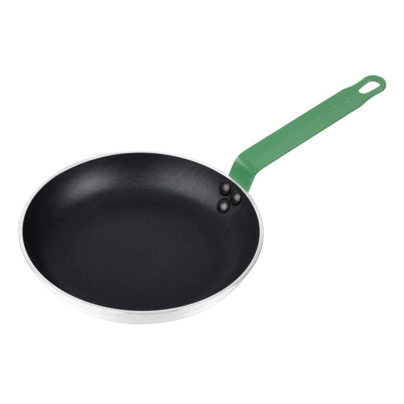 Frigideira de Alumínio Antiaderente com Cabo Verde Ø 240 mm - Qualidade Profissional Hygiplas Frigideira de Alumínio Antiaderente com Cabo Verde Ø 240 mm - Qualidade Profissional Hygiplas