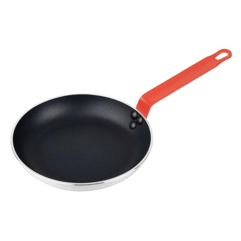 Frigideira de Alumínio Antiaderente com Cabo Vermelho Ø 240mm Hygiplas Frigideira de Alumínio Antiaderente com Cabo Vermelho Ø 240mm Hygiplas