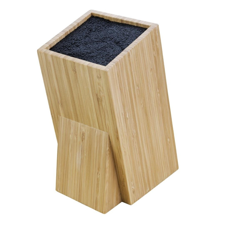 Universal Wooden Knife Block by Vogue - Elegant and Practical Universal Wooden Knife Block by Vogue - Elegant and Practical