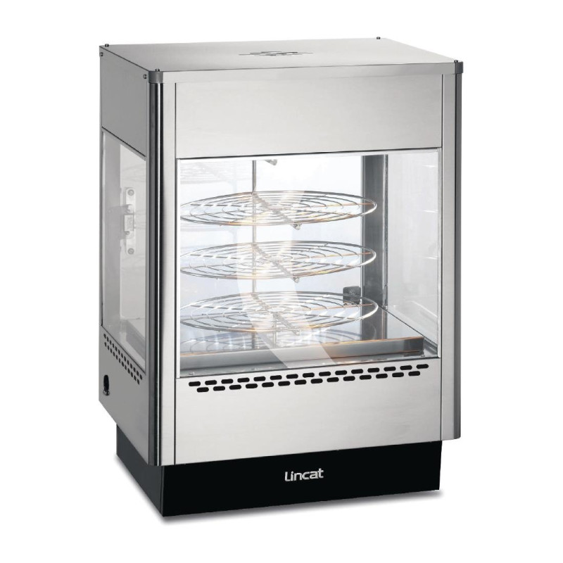 Rotating Hot Pizza Display Case Lincat | Optimal preservation & attractive presentation Rotating Hot Pizza Display Case Lincat | Optimal preservation & attractive presentation