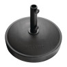 Base de guarda-sol em betão preto Bolero - Estabilidade máxima