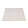 Tabuleiro de Mesa Quadrado Pré-perfurado Vintage Branco 700 mm Bolero - Alta qualidade em vime