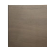 Mesa de exterior em madeira preta Bolero: Estética em madeira, robustez em alumínio para os seus espaços exteriores profissionai