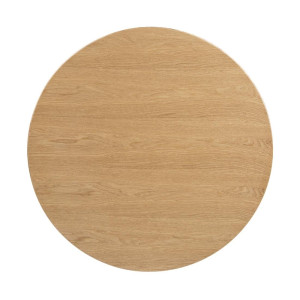 Tampo de Mesa Redondo em Freixo Natural 600 mm - Qualidade Bolero