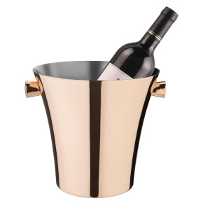 Balde de vinho em cobre Olympia: Elegante e prático, mantenha seus vinhos frescos com estilo.