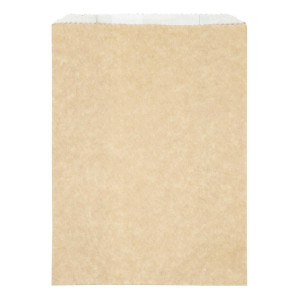 Sacolas de lanche quente compostáveis 292x127 mm - Pacote com 500 unidades da Vegware