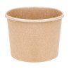 Copos de sopa 340 ml 98 mm - Pacote de 500 em Cartão Kraft