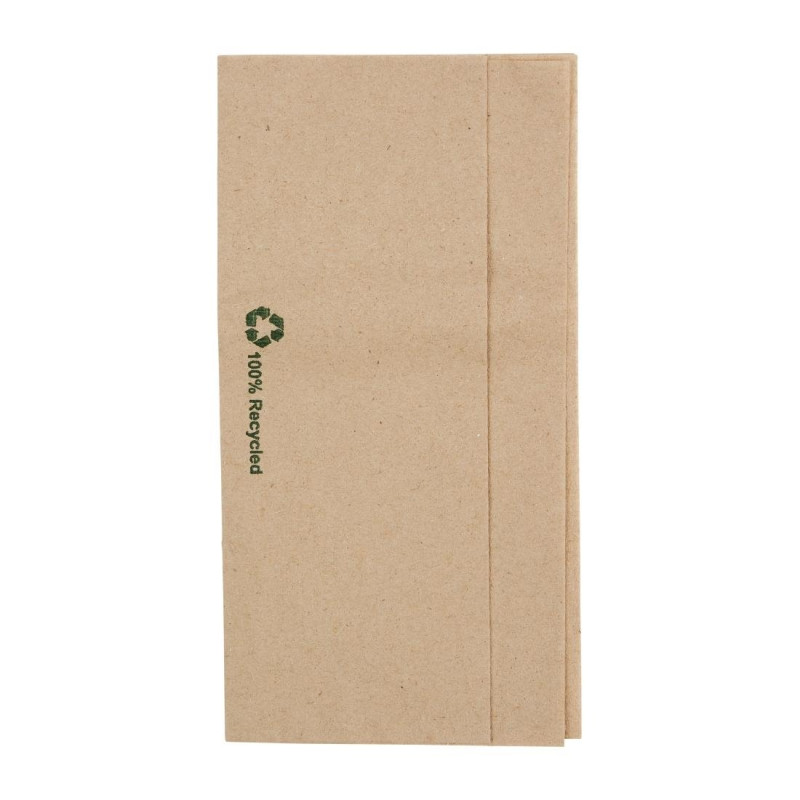 Guardanapos Kraft Dobrados 320 x 300 mm - Conjunto de 6000, Produto Ecológico e Resistente Guardanapos Kraft Dobrados 320 x 300 mm - Conjunto de 6000, Produto Ecológico e Resistente