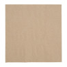Guardanapos de lanche reciclados 2 dobras 330 mm Kraft - Pacote com 2000