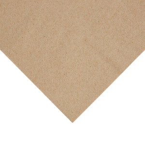 Guardanapos de lanche reciclados 2 dobras 330 mm Kraft - Pacote com 2000