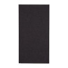Guardanapos de Jantar 2 Dobras 1/8 Pretos 400mm - Lote 2000 | Qualidade Papel Premium