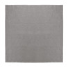 Guardanapos de mesa de linho cinza 400 x 400 mm - Conjunto de 12 - Olympia