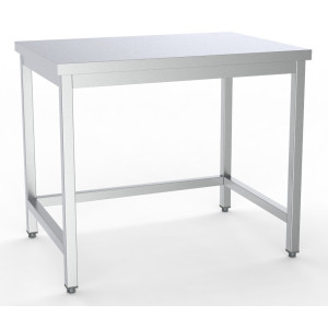 Mesa Inox 800x600 mm - Robusta e ergonômica
