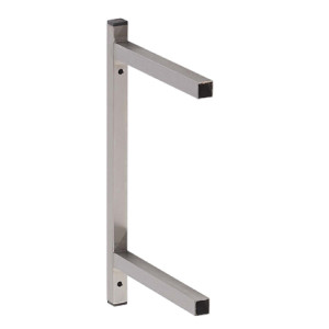 Suporte de prateleira de parede inox 300 mm CombiSteel | Cozinha profissional