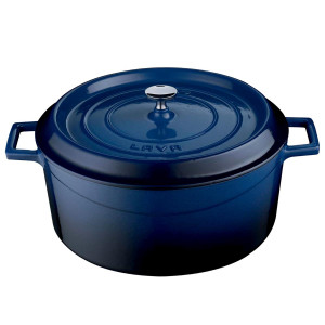 Faitout em Ferro Fundido Ø 32 cm Azul - CombiSteel: Aliado Cozinha Pro