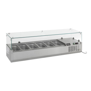 Saladette Refrigerada de Bancada - 7 GN 1/4 CombiSteel: Qualidade e Desempenho para Seus Ingredientes