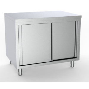 Móvel Inox Baixo com 2 Portas - Qualidade Profissional