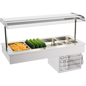 Cuba Refrigerada Drop-In 4 GN 1/1 Combisteel - Ideal para profissionais de restauração