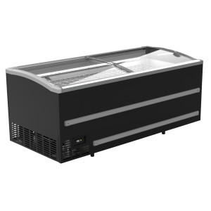 Congelador Baú Preto para Supermercado - 1136 L - Combisteel - Armazenamento ideal