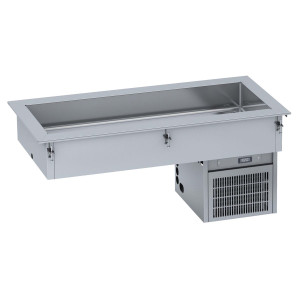 Cuba Refrigerada Drop-In 4 GN 1/1 - CombiSteel - Temperatura ótima & armazenamento eficiente