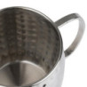 Caneca de Aço Inoxidável Martelado - 440 ml - Conjunto de 6 - Olympia