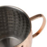 Caneca de Aço Inoxidável Martelado Cobreado - 440 ml - Conjunto de 6 - Olympia