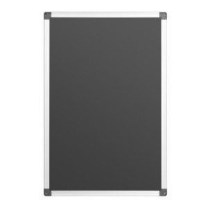 Quadro Magnético Preto - 400 x 600 mm - Olympia