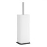 Escova e Suporte WC Quadrado Branco - Jantex