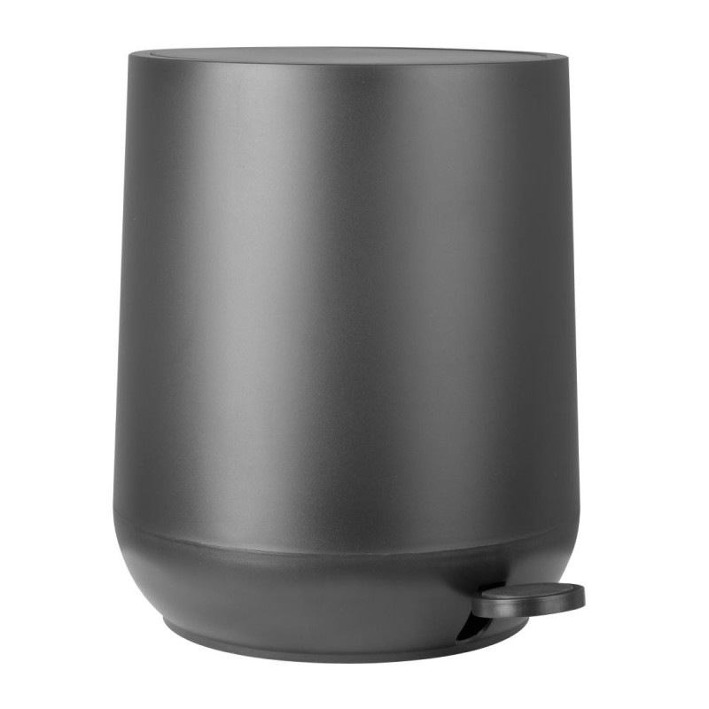 Lixeira com Pedal Redonda Preta - 5 L - Jantex Lixeira com Pedal Redonda Preta - 5 L - Jantex