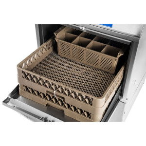 Máquina de lavar louça profissional com dosador de líquido e detergente - 50x50 cm Dynasteel