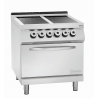 Forno vitrocerâmico com 4 zonas radiantes - Forno elétrico GN 2/1 da marca Bartscher