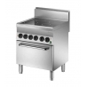 Forno 4 Zonas Radiantes com Forno Elétrico GN1/1 Série 650