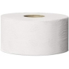 Papel higiénico mini jumbo avançado branco - Pacote de 12 da Tork, econômico e eficiente.