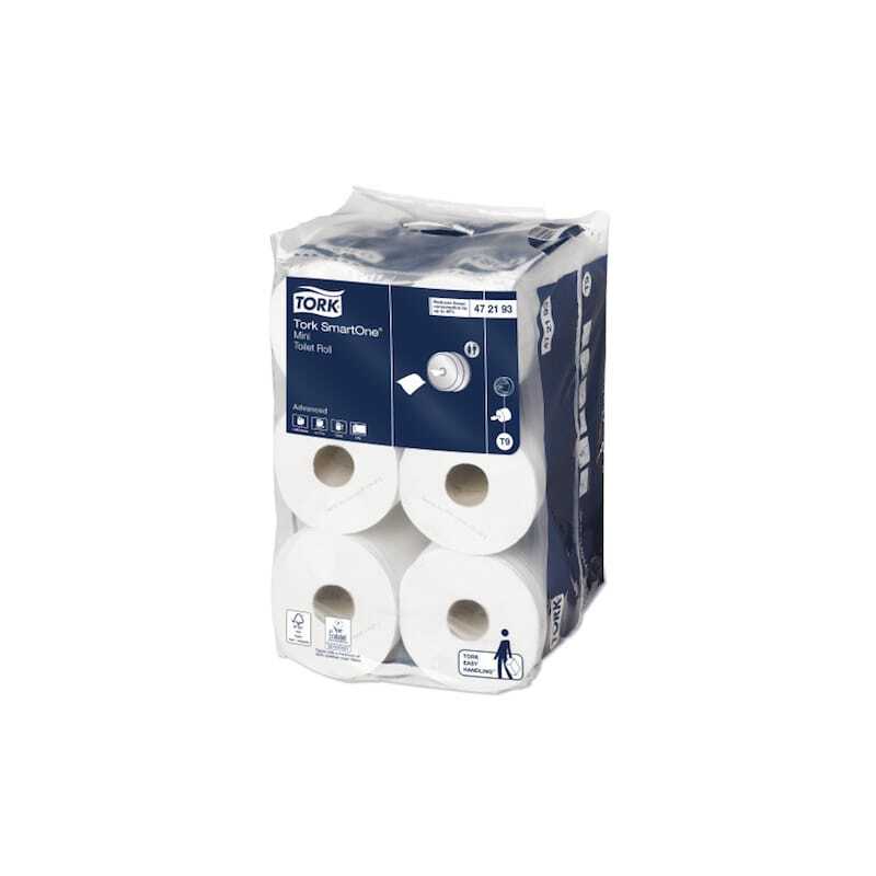 Papel Higiénico Branco Tork SmartOne - Conjunto de 12 Papel Higiénico Branco Tork SmartOne - Conjunto de 12