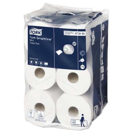 Papel Higiénico Branco Tork SmartOne - Conjunto de 12