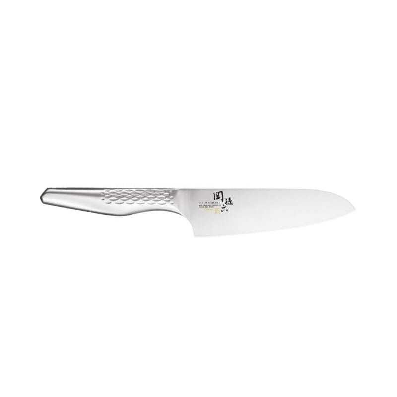 Facas Santoku Seki Magoroku Shoso 16,5 cm - Kai: corte preciso e estético Facas Santoku Seki Magoroku Shoso 16,5 cm - Kai: corte preciso e estético