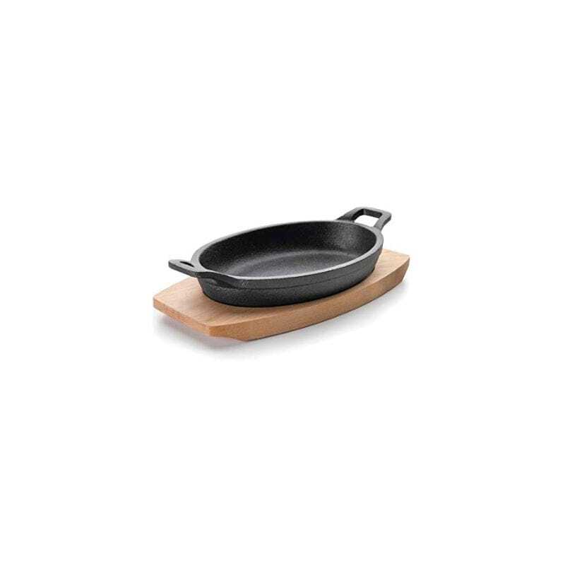 Panela Oval com Base de Madeira - 700 ml Lacor Panela Oval com Base de Madeira - 700 ml Lacor