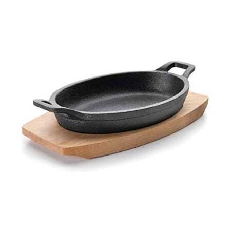 Panela Oval com Base de Madeira - 700 ml Lacor